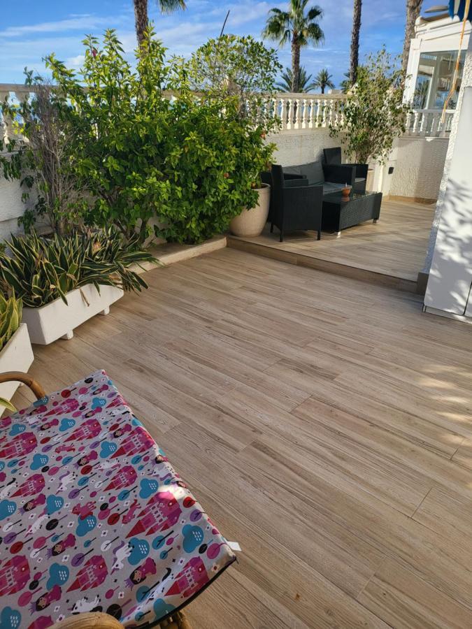 Casa Primera Linea Playa Tamarit Santa Pola Exterior foto
